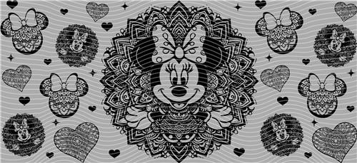 16oz black and white-B 1